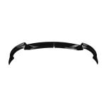 Tesla Model 3 2017-2023 Front Bumper Lip Gloss Black ABS 3PCS