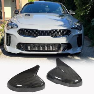 Kia Stinger 2018-2023 Mirror Covers Dry Carbon Fiber Add-on