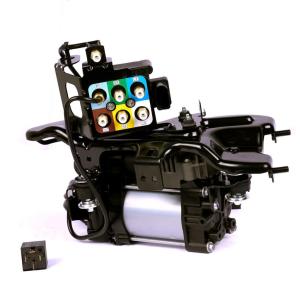 MCACAR KIT Air Suspension Compressor Pump with Valve Block Fits for Jeep Grand Cherokee 2011-2020, Dodge Ram 1500 for 2013-2018 Replace 68204730AI 68204730AC 68041137AD