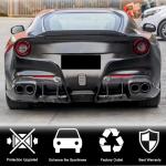 Ferrari F12 Berlinetta 2012-2014 Rear Bumper Diffuser Carbon Fiber
