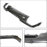 F93 Dry Carbon Fiber Rear Bumper Diffuser Compatible with BMW F93 M8 Gran Coupe Sedan 4-Door 2019-2022 Auto Lower Bumper Lip Spoiler Body Kit Factory Outlet