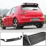 Volkswagen VW Golf 7 MK7 Standard/GTI 2014-2016 Rear Bumper Diffuser Carbon Fiber