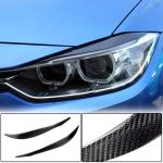 Carbon Fiber Headlight Eyebrows for BMW 3 Series F30 2012-2018