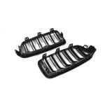 BMW 3 Series F30 F35 Sedan 4-Door 2012-2018 Front Grille Glossy Black ABS