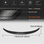BMW 4 Series F36 2014-2019 Rear Trunk Spoiler Carbon Fiber