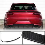 Porsche Macan Sport Utility 4-Door 2014-2018 Rear Middle Spoiler Carbon Fiber/FRP