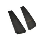 Maserati Quattroporte QP Ghibli Sedan 2014-2017 B Pillar Trims Carbon Fiber