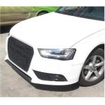 Audi A4 B8.5 Base Sedan Facelift 2013-2016 Front Bumper Center Lip Carbon Fiber