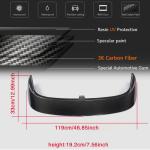 Volkswagen VW Golf 7 7.5 MK7 MK7.5 GTI R 2014-2019 Carbon Fiber Rear Roof Spoiler