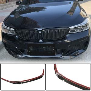 BMW 6 Series G32 630i 640i M-Sport GT 2017-2020 Front Bumper Lip Carbon Fiber