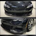 BMW 3 Series G20 320i 330i M Sport M340i 2019-2021 Front Bumper Lip Carbon Fiber
