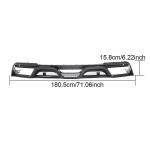 Ford Mustang V8 GT 2018-2021 Rear Bumper Diffuser Carbon Fiber