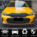 BMW 3 Series G20 LCI M-Sport 330i Sedan 4-Door 2022-2023 Front Bumper Lip Carbon Fiber