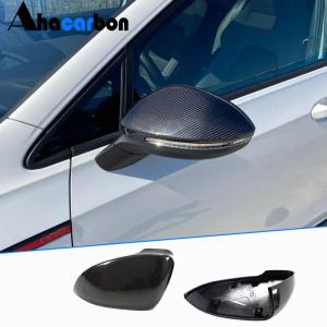 Volkswagen VW Golf 8 MK8 GTI R Rline 2021UP Mirror Covers Replacement Style Carbon Fiber/ABS