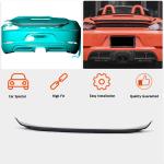 Porsche 718 (982) Boxster 2016-2021 Rear Trunk Spoiler Dry Carbon Fiber