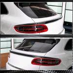 Porsche Macan Sport Utility 4-Door 2014-2018 Rear Middle Spoiler Carbon Fiber/FRP