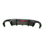 2008–2011 Audi A4 B8 Sedan Carbon Fiber Rear Bumper Diffuser