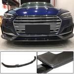 Audi S5 A5 Sline B9 2017-2019 Front Bumper Lip Carbon Fiber/FRP