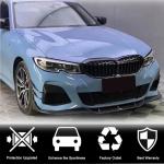 BMW 3 Series G20 320i 330i M Sport M340i 2019-2022 Front Bumper Lip Carbon Fiber