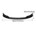 BMW 8 Series G14 G15 G16 840i M Sport M850i 2018-2021 Front Bumper Lip Dry Carbon Fiber