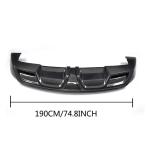 Tesla Model S 2012-2015 Rear Bumper Diffuser Carbon Fiber