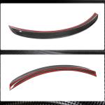 Infiniti Q50 Q50S 2014-2022 Rear Trunk Spoiler Carbon Fiber
