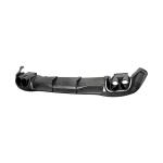 Mercedes Benz W223 S450 S500 S580 2021-2025 Carbon Fiber Rear Bumper Diffuser Lip W/exhaust Tip