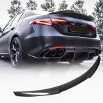 Alfa Romeo Giulia 952 V-Sculpted GT Carbon Fiber Rear Trunk Spoiler 2015-2024