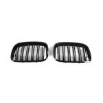 BMW X5 X6 E70 E71 X5M X6M 2008-2014 Front Grille Glossy Black ABS