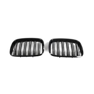 BMW X5 X6 E70 E71 X5M X6M 2008-2014 Front Grille Glossy Black ABS