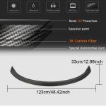 For Tesla Model 3 2016-2022 Rear Trunk Spoiler Carbon Fiber