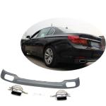 Rear Diffuser Bumper Lip ++ Exhaust MufflerTip for BMW 7 2010-2012