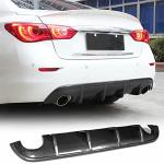 Carbon Fiber Rear Diffuser for Infiniti Q50 2014-2017 Rear Lower
