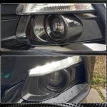 Ford Mustang V6 V8 GT 2015-2017 Fog Lamp Covers Carbon Fiber