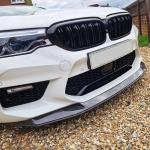 BMW 5 Series F90 M5 Pre-LCI 2018-2020 Front Bumper Lip Carbon Fiber