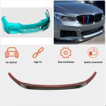 BMW 6 Series G32 630i 640i M-Sport GT 2017-2020 Front Bumper Lip Carbon Fiber