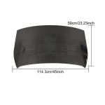 Porsche 911 (991) 991.2 GT3 (RS) Coupe 2012-2018 Rear Trunk Lid Cover Dry Carbon Fiber