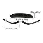 Volkswagen VW Arteon CC 2019 2020 Rear Bumper Diffuser Carbon Fiber