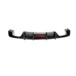 Audi A3 Sline S3 2013-2016 Rear Bumper Diffuser with LED Carbon Fiber