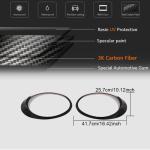 Porsche 911 992 Carrera 4 GTS Turbo S 2019+ Headlight Eyebrows Lamp Eyelids Dry Carbon Fiber