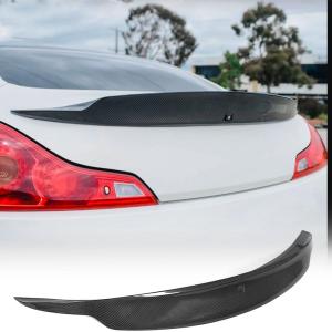 Carbon Fiber Rear Spoiler for Infiniti G37 Q60 Coupe 2009-2015 Trunk