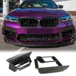 BMW 5 Series F90 M5 2021-2024 Fog Light Covers Dry Carbon Fiber