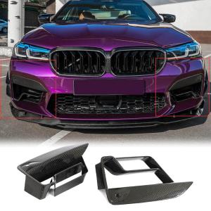 BMW 5 Series F90 M5 2021-2024 Fog Light Covers Dry Carbon Fiber