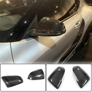 Toyota GR Supra A90 BMW F45 F46 X1 F48 Z4 G29 Replacement Side Mirror Covers Carbon Fiber