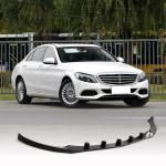 Mercedes Benz W205 Base Sedan 2015-2019 Carbon Fiber Front Bumper Lip