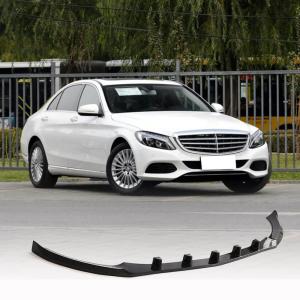 Mercedes Benz W205 Base Sedan 2015-2019 Carbon Fiber Front Bumper Lip