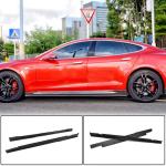 Tesla Model S 2014-2020 Side Skirts Carbon Fiber