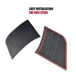 Carbon Fiber Rear Hood Fender Side Door Scoops for Audi TT 2015-2017