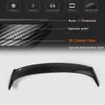 Volkswagen VW Scirocco Non-R Pre-facelift 2008-2014 Rear Roof Spoiler Carbon Fiber
