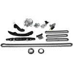 Timing Chain Kit Compatible with Nissan Pathfinder 2017-2020 Fits for Infiniti QX60 Replaces 13028-6KA0A 15041-6KA0A, 3.5L V6 Engine 14PCS
